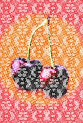 wallunica Ilustrations - Wall Art | Lace layer over cherry image - 1