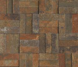 Apavisa Xtreme copper lappato mosaico brick - 1