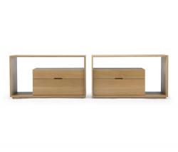Skram line ground 2-drawer приставной столик | nightstand 1 - 4