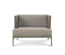 Ethimo Infinity lounge кресло с подлокотниками - 1