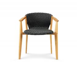 Ethimo Knit dining кресло с подлокотниками - 1