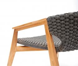 Ethimo Knit lounge кресло с подлокотниками - 2