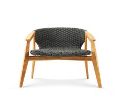 Ethimo Knit lounge кресло с подлокотниками - 1