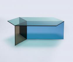 sebastian scherer Isom oblong multicolored стеклянный столик - 1