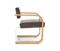 Neutra by VS кресло на стальной раме кресло Wood - 2