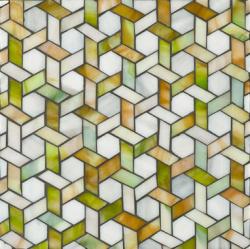 Ann Sacks Cane glass mosaic - 1