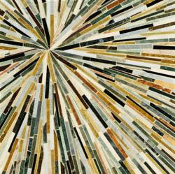 Ann Sacks Starburst mosaic - 1