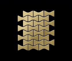 Alloy Kismet Titanium Gold Brushed Tiles - 2