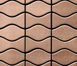 Alloy Kismet & Karma Titanium Amber Brushed Tiles - 1