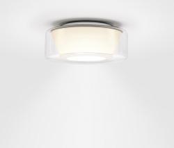 serien.lighting Curling Ceiling clear | reflector conical opal - 1