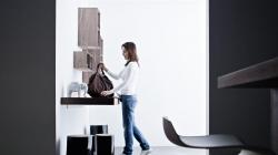 Valcucine Living Divisum Wooden cube wall units - 1