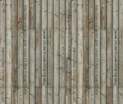 Mr Perswall Communication | Natural Message - Words on wood - 1