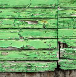 Mr Perswall Captured Reality | Green Flake Off Paint - 2
