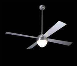 The Modern Fan Ball brushed aluminum with 650 light - 1
