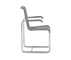 TECTA D20 кресло на стальной раме стул с подлокотниками - 1