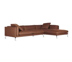 Design Within Reach Como Sectional Chaise в коже, Right - 2