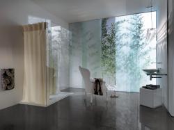 SAMO Open Shower Curtains - 1
