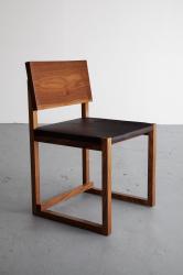 David Gaynor Design SQ1 обеденный стул Leather - 1