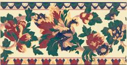 Petracer's Ceramics Grand Elegance fleures estate su crema - 1