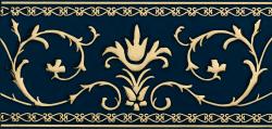 Изображение продукта Petracer's Ceramics Grand Elegance Gold narciso A oro su blu