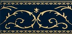 Изображение продукта Petracer's Ceramics Grand Elegance Gold narciso B oro su blu