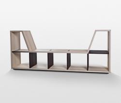 Trentino Wood & Design Roomie Library & Seating - 1