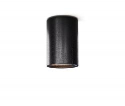 Terence Woodgate Solid | Downlight Cylinder in Black Stained Oak - 1