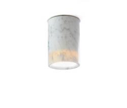 Terence Woodgate Solid | Downlight Cylinder in Carrara Marble - 1