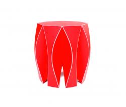 VIAL NOOK stool red - 2