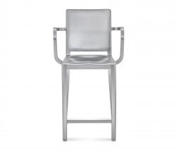 emeco Hudson Counter stool with arms - 2