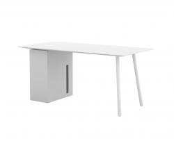 viccarbe Maarten table 160x80cm with storage unit - 1