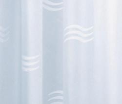Inda Hotellerie Curtain in waterproofed polyester (PE), wavy drawing with 15 hooks - 1