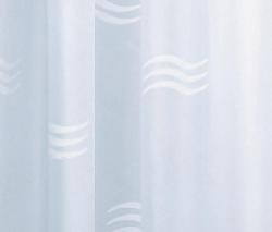 Inda Hotellerie Curtain in waterproofed polyester (PE), wavy drawing with 8 hooks - 1