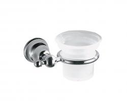 Изображение продукта Inda Raffaella Wall-mounted tumbler holder with satined glass tumbler
