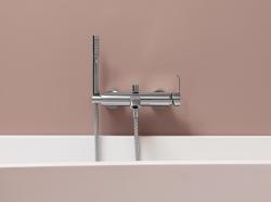 Zucchetti ON single lever exposed bath-shower mixer - 2