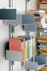 Aico Design Totem | At-Wall Book Storage - 3