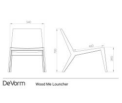 DE VORM Wood Me Lounger - 11