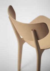 MARUNI Roundish armless chair - 5