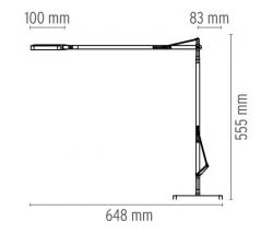 Настольный светильник FLOS KELVIN LED с основанием хром - 5