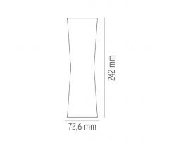 Потолочный светильник FLOS CLESSIDRA 20° белый полированный - 2