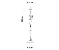 Светильник FLOS PARENTESI/D никель - 3