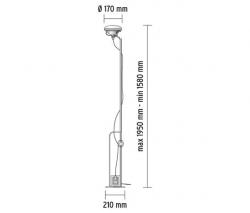 Торшер FLOS TOIO белый - 2