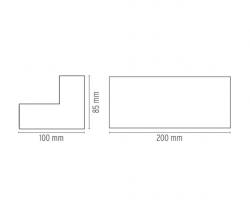 Настенный светильник FLOS LONG LIGHT белый - 2