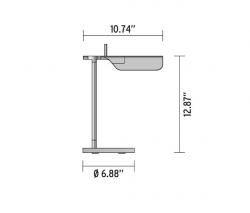 Торшер FLOS TAB T LED белый - 4
