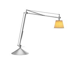 Изображение продукта Настольный светильник FLOS ARCHIMOON SOFT G9 с основанием диффузор из ткани