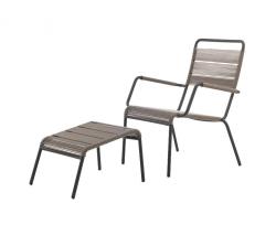 Unopiù Camargue кресло с подлокотниками с подставкой для ног - 3