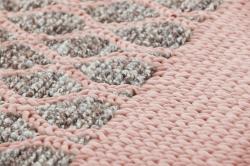 Gandía Blasco Mangas Space Rug Big Rectangular Pink Rhombus - 3