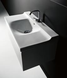 Изображение продукта Kerasan Buddy умывальная раковина 80 + wall-mounted cabinet 80