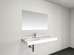 Изображение продукта Absolut Bad Console basin | Design Nr. 1019 – weiß seidenmatt