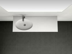 Изображение продукта Absolut Bad Console basin | Design Nr. 1020 – weiß seidenmatt